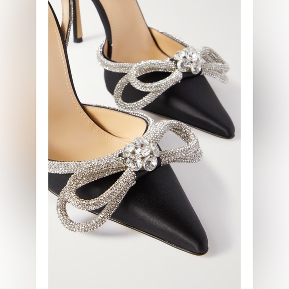Mach & Mach Crystal Bow Pumps - Picture 6 of 16